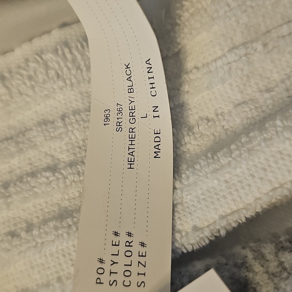 NWT Sweet Romeo Two Tone Hacci Varsity Jacket Snap Closure  Large - Picture 11 of 15